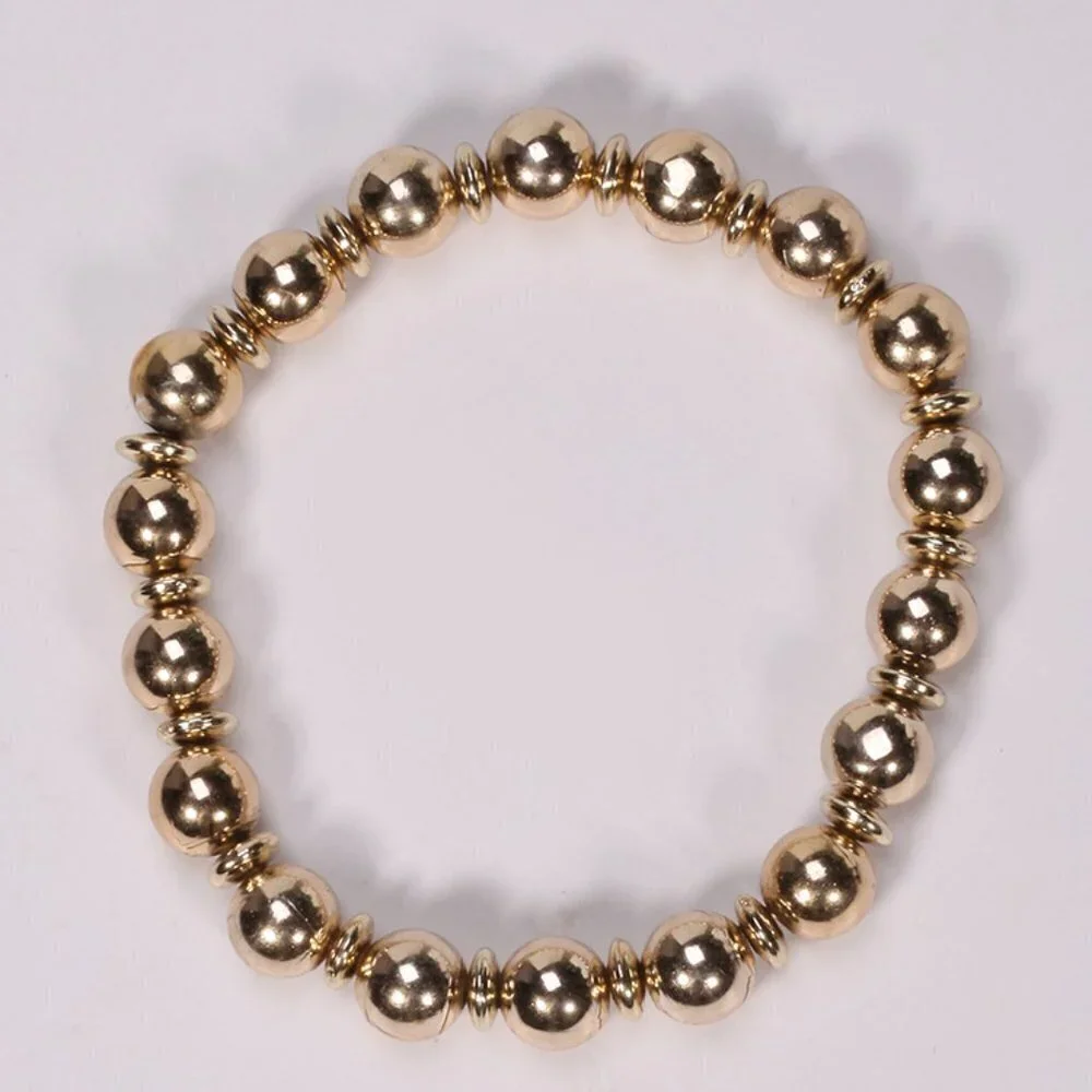 Multilayer Leaf Pendant Bracelet